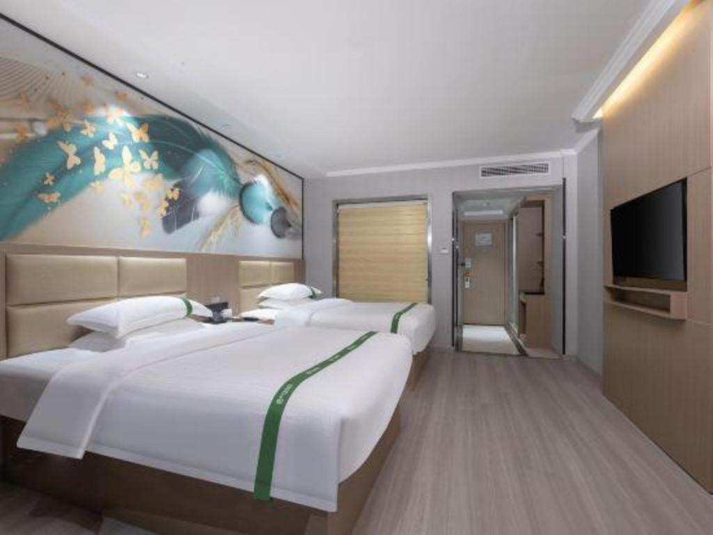 Greentree Inn Jiangsu Changzhou Lijia Town Wujin Road Business Hotel Esterno foto